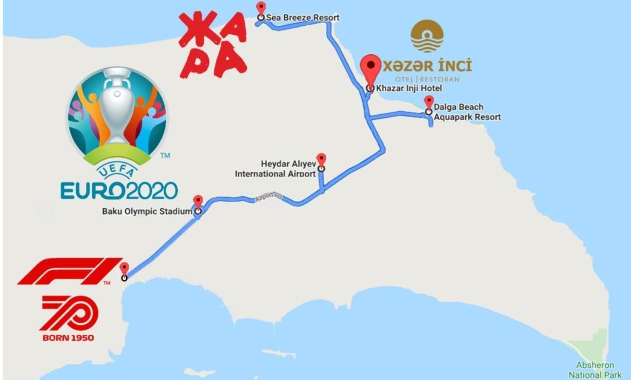 Buzovna Khazar Inji酒店 外观 照片